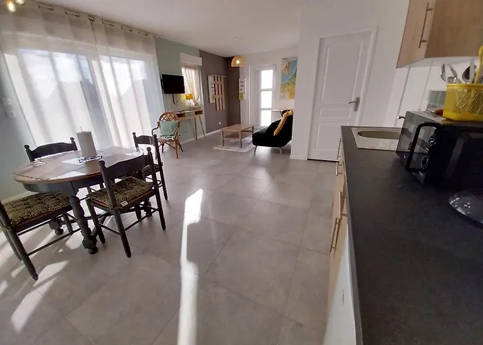 Appartement Idéal Professionnels Les Blés D'or, Plain-pied, Wi-fi, Parking Privé Hem-Lenglet
