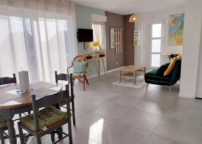Idéal Professionnels Les Blés D'or, Plain-pied, Wi-fi, Parking Privé Appartement Hem-Lenglet