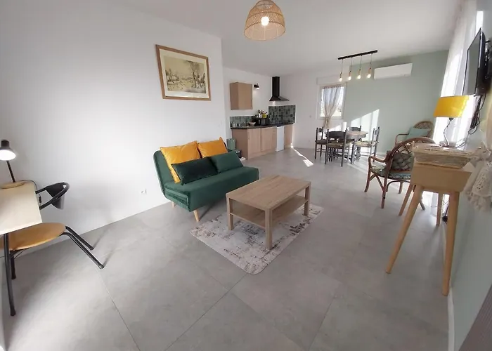 Appartement Idéal Professionnels Les Blés D'or, Plain-pied, Wi-fi, Parking Privé Hem-Lenglet