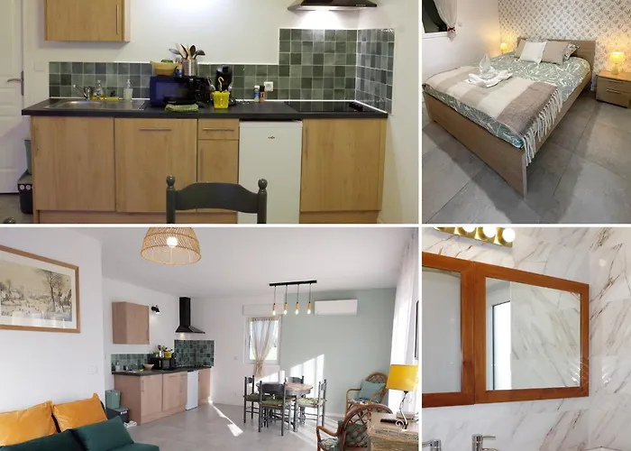 Appartement Idéal Professionnels Les Blés D'or, Plain-pied, Wi-fi, Parking Privé Hem-Lenglet
